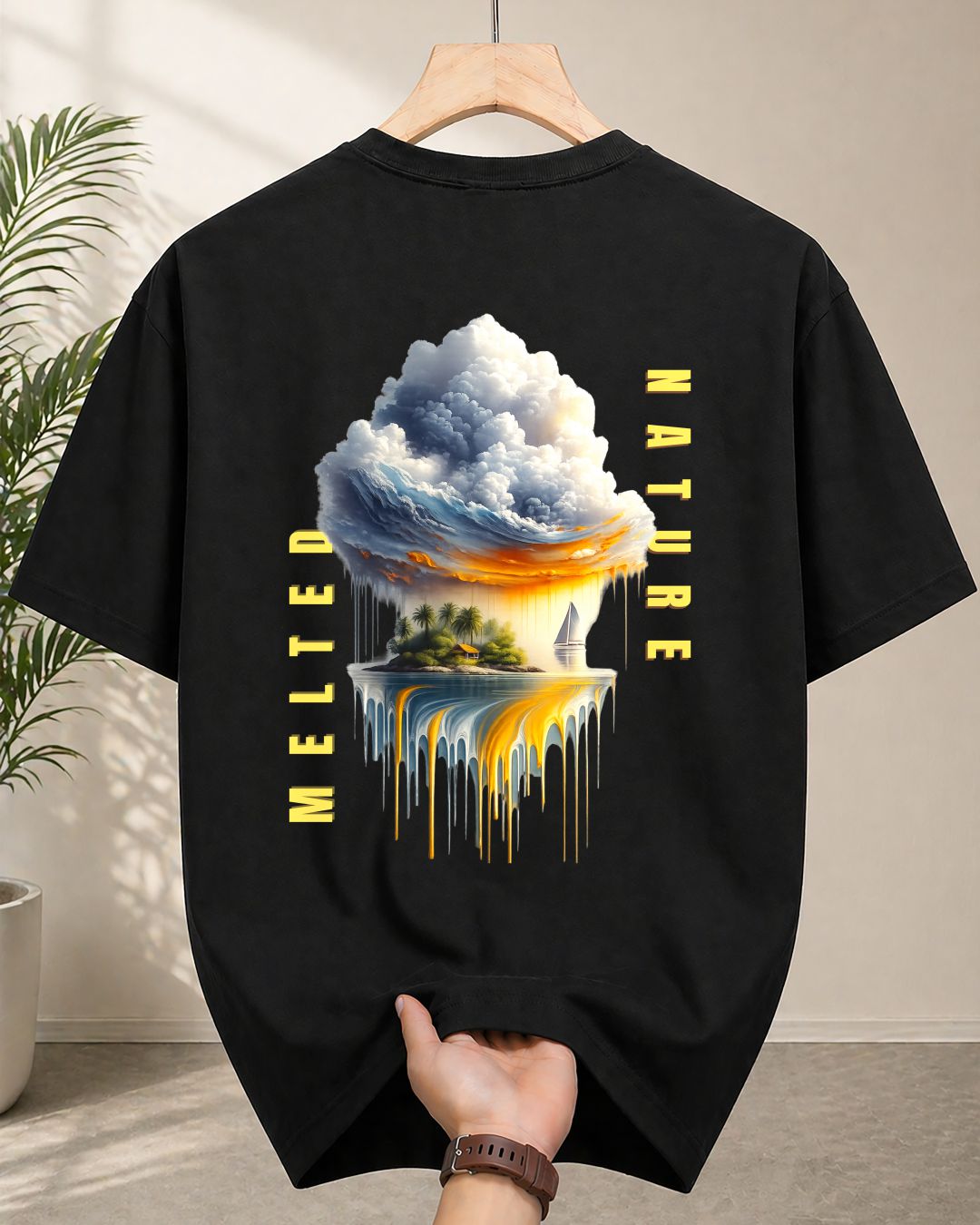 Nature Drift Oversized Fit T-Shirt