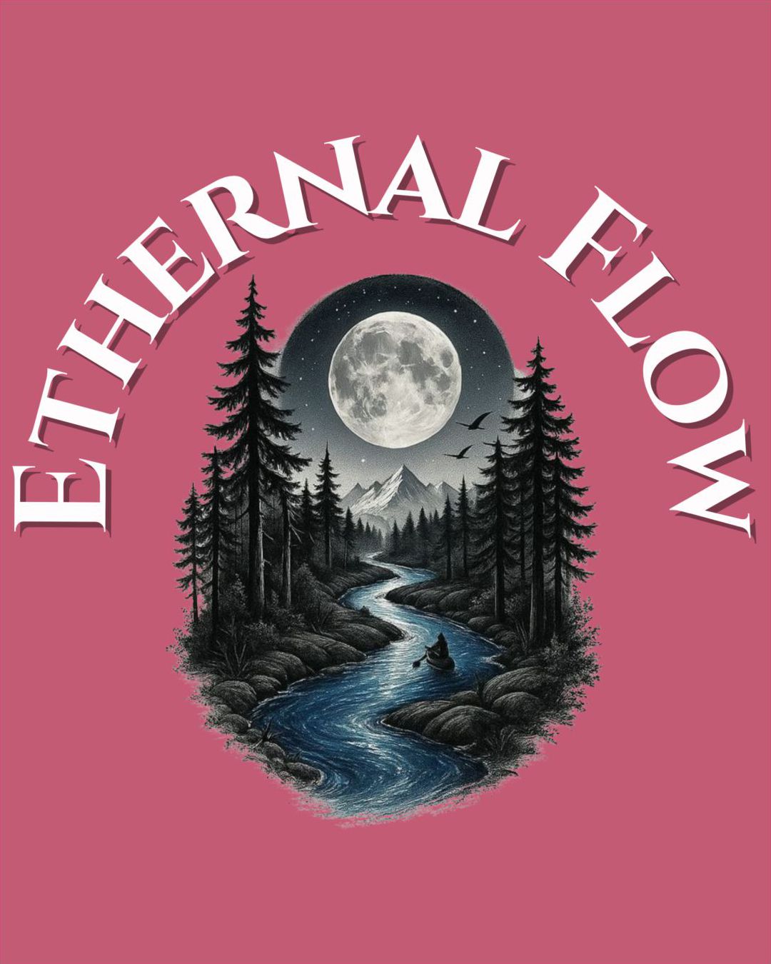 Eternal Flow Oversized Fit T-Shirt