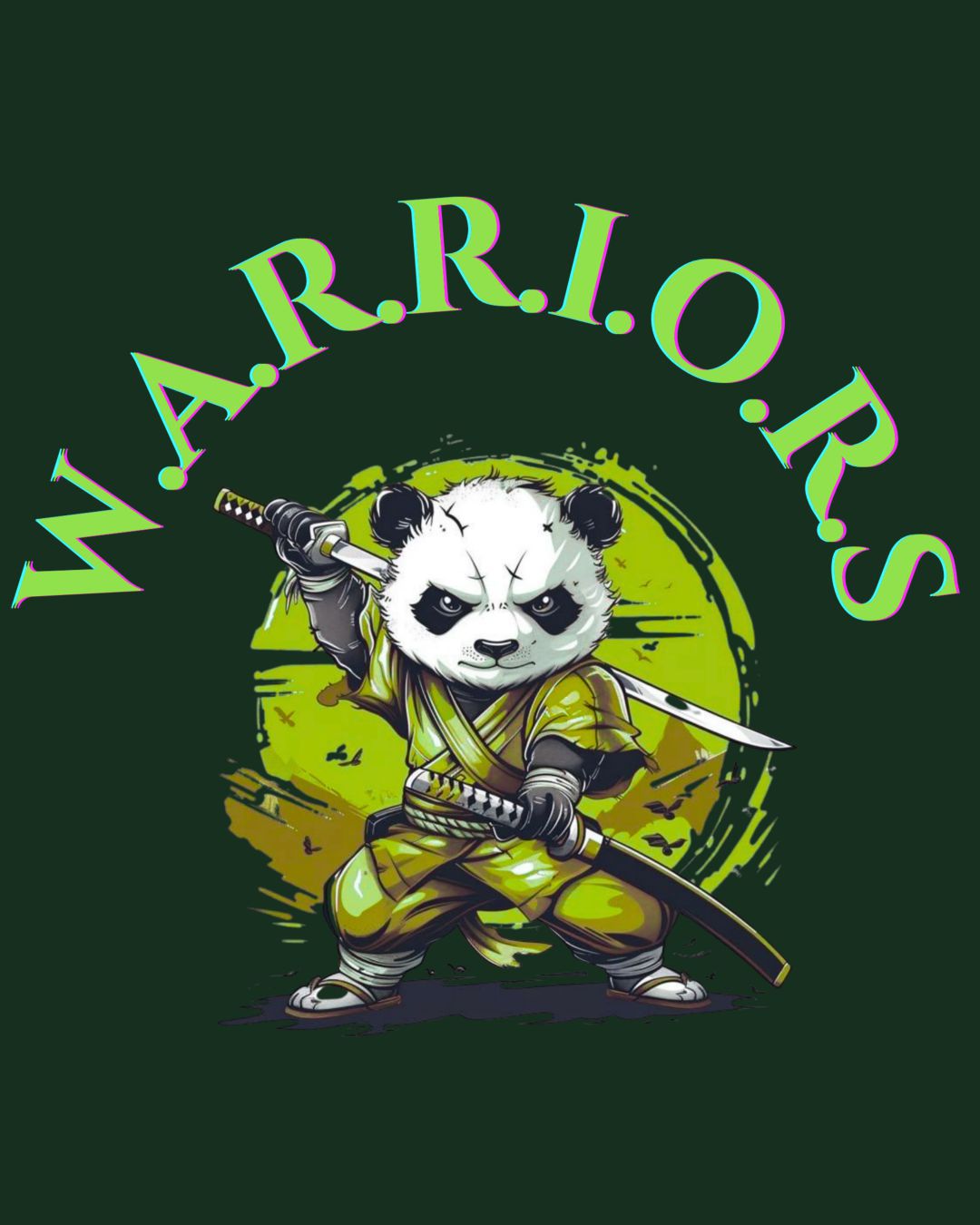 Zen Warrior Oversized Fit T-Shirt