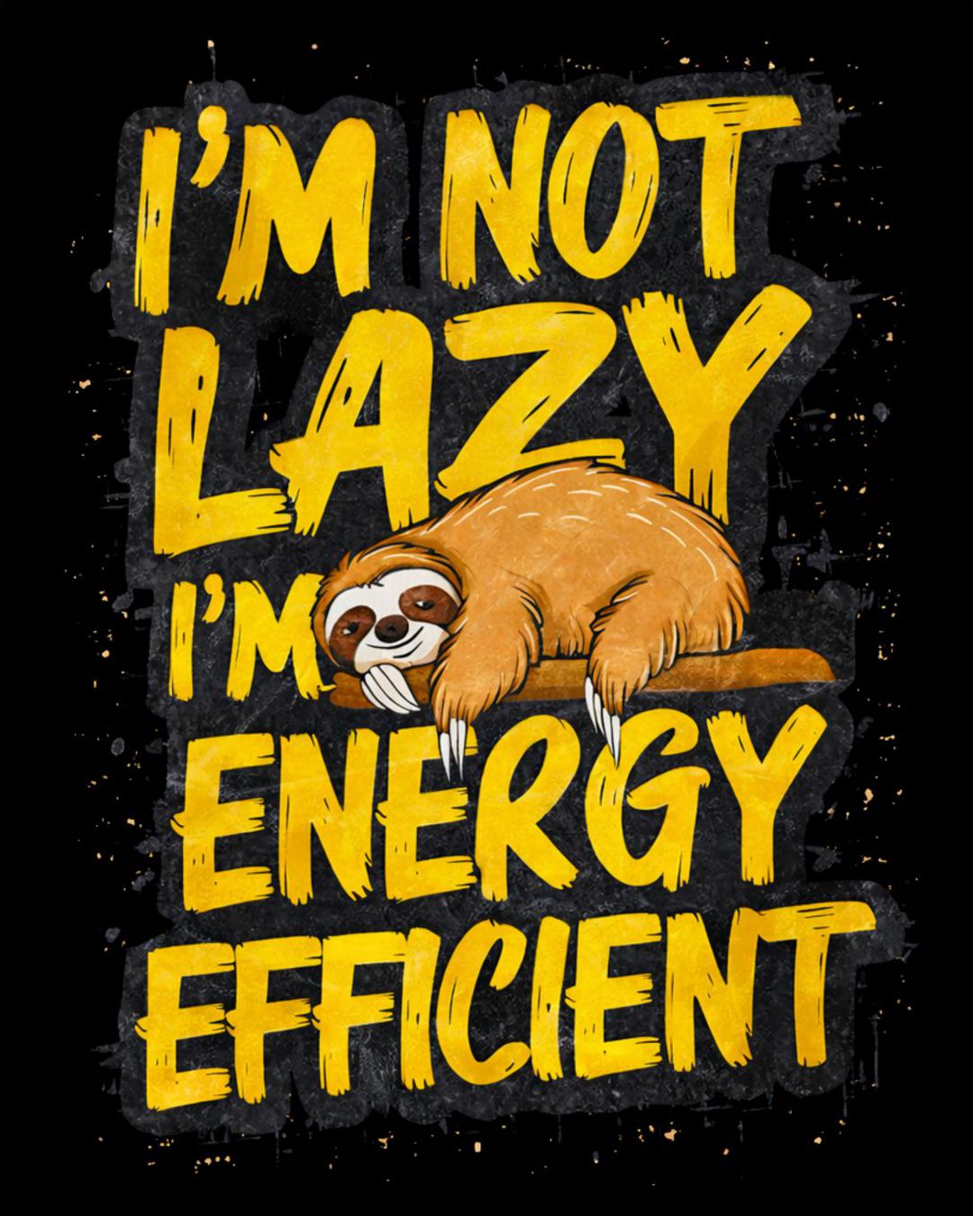 Energy Saver Oversized Fit T-Shirt