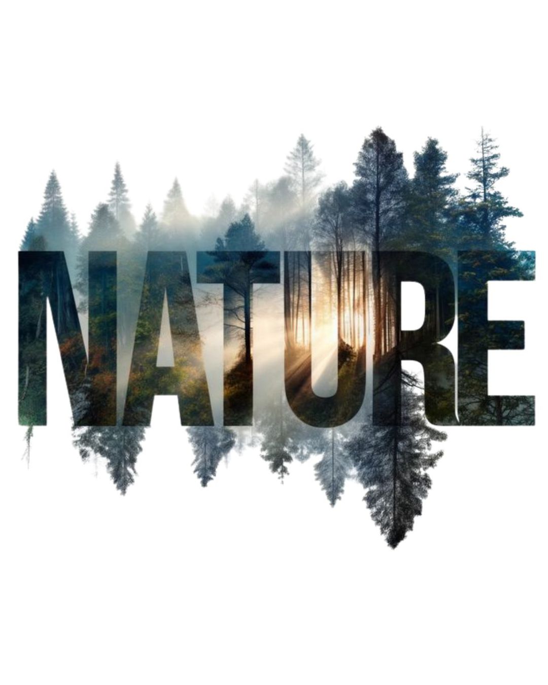 Nature Vibes Oversized Fit T-Shirt