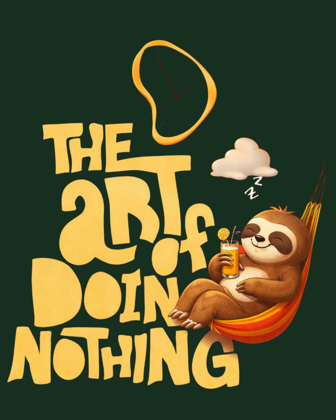 Do Nothing Oversized Fit T-Shirt