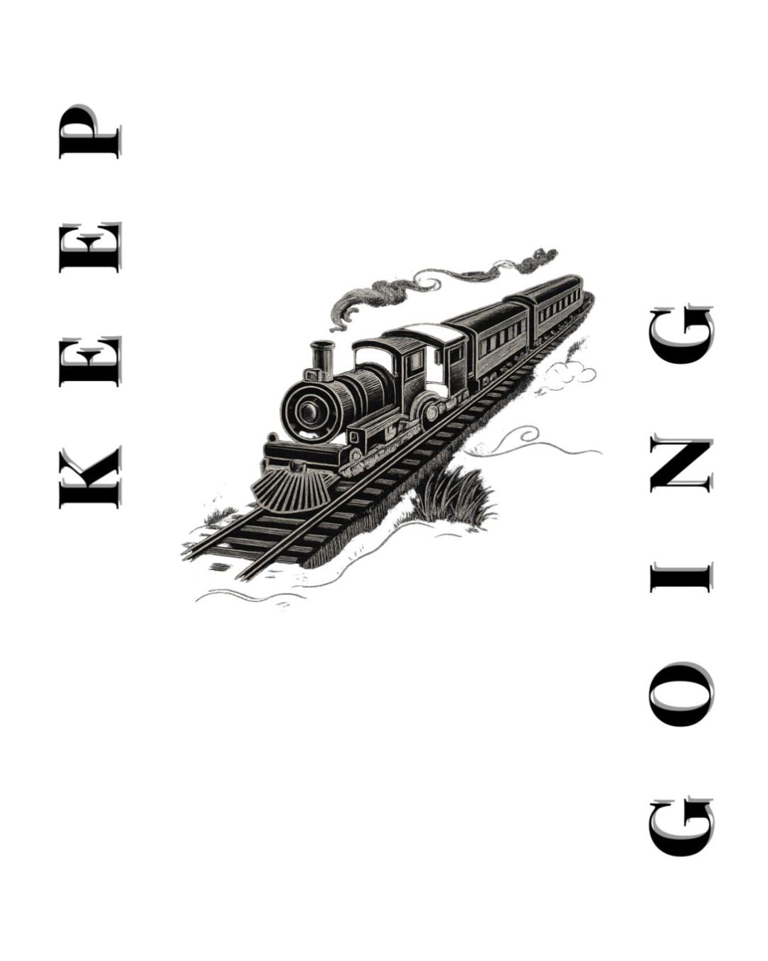 Keep Going Oversized Fit T-Shirt