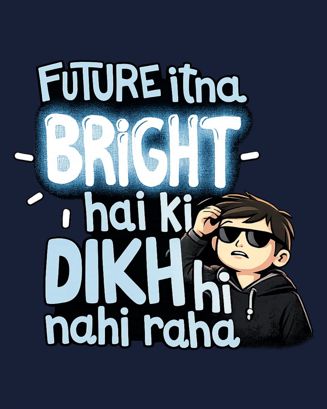 Future Confused Oversized Fit T-Shirt