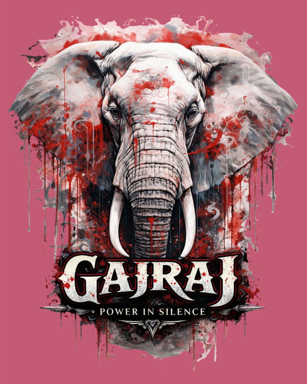 Gajraj Force Oversized Fit T-Shirt