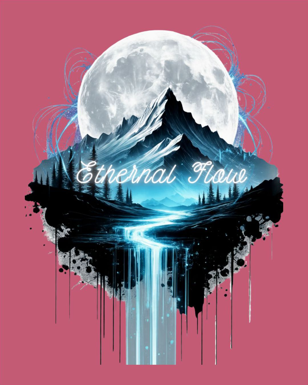 Eternal Flow Oversized Fit T-Shirt