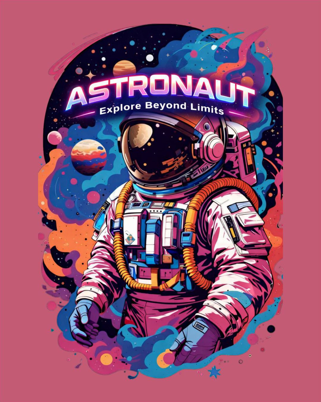 Astronaut Oversized Fit T-shirt