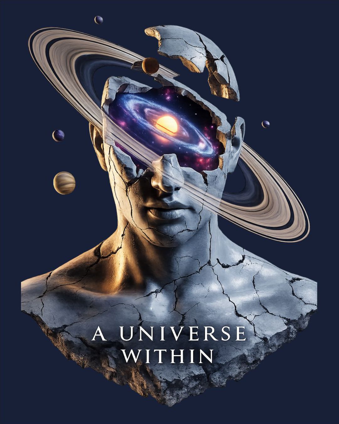 Cosmic Within Oversized Fit T-Shirt