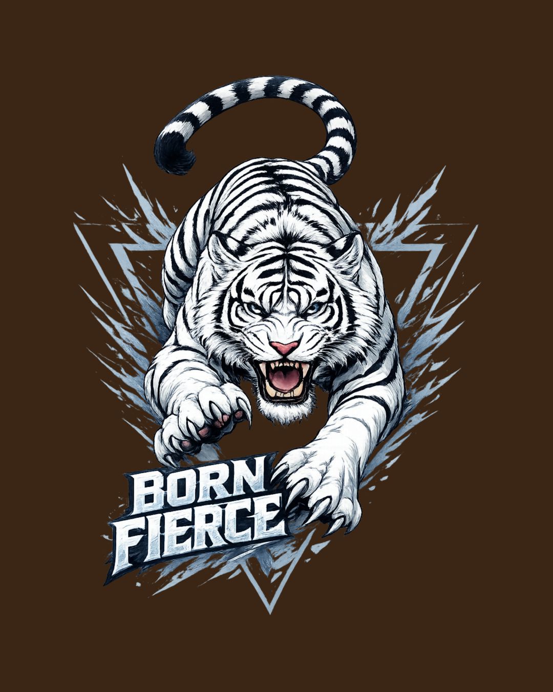 Born Fierce Oversized Fit T-Shirt