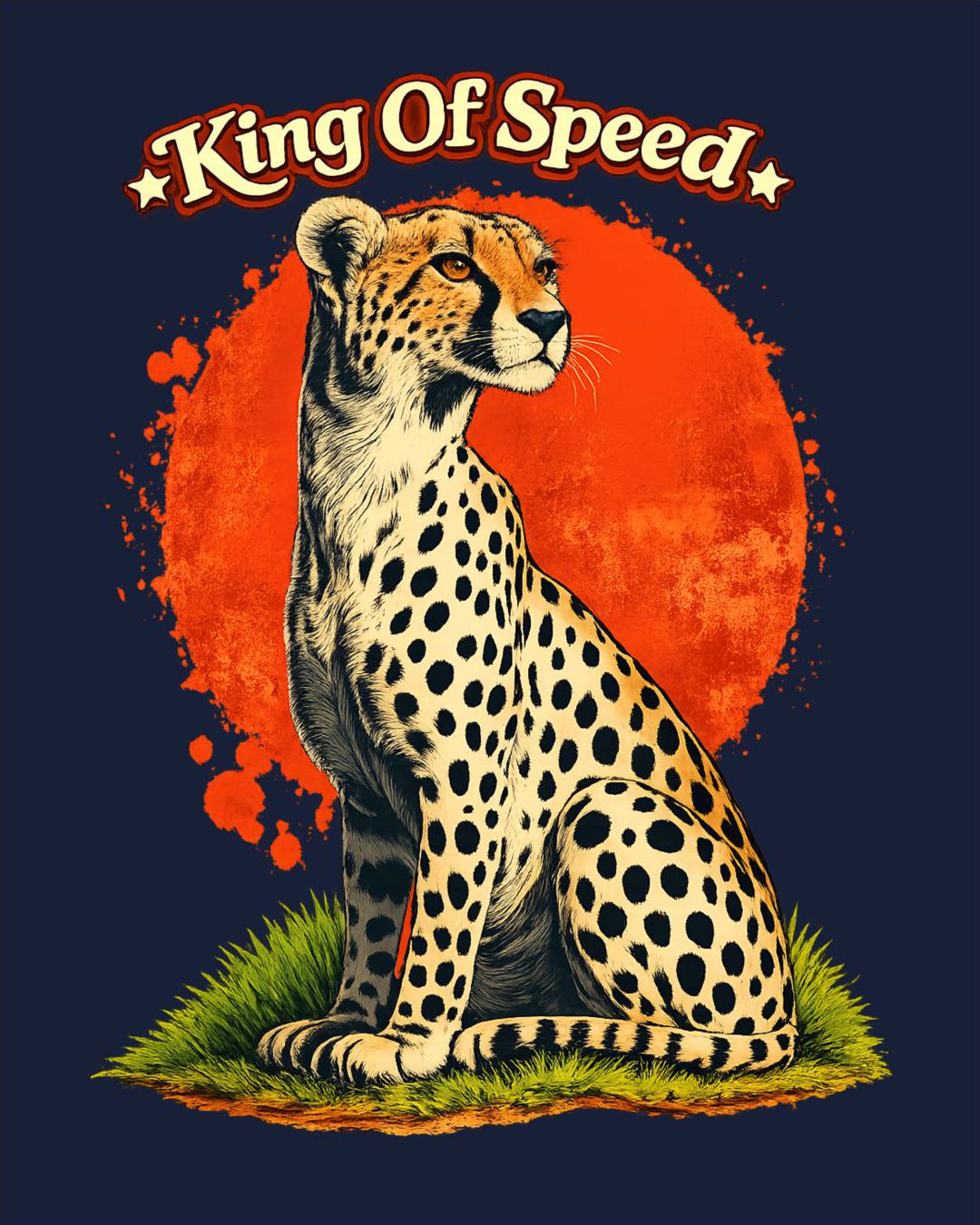 Speed King Oversized Fit T-Shirt