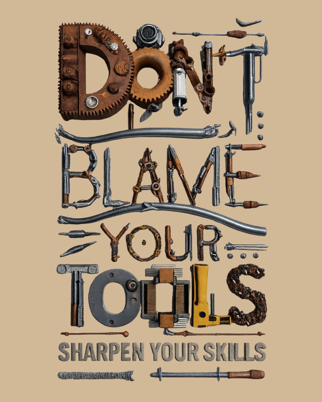 Build Your Skills Oversized Fit T-Shirt