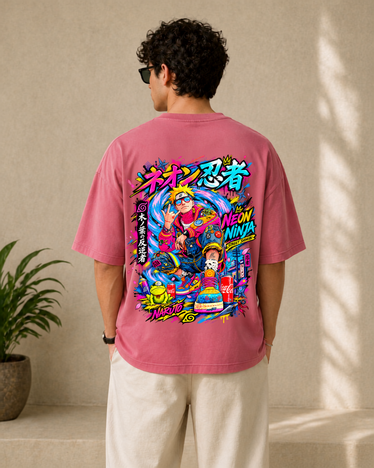Shinobi Rebellion Oversized Fit T-Shirt