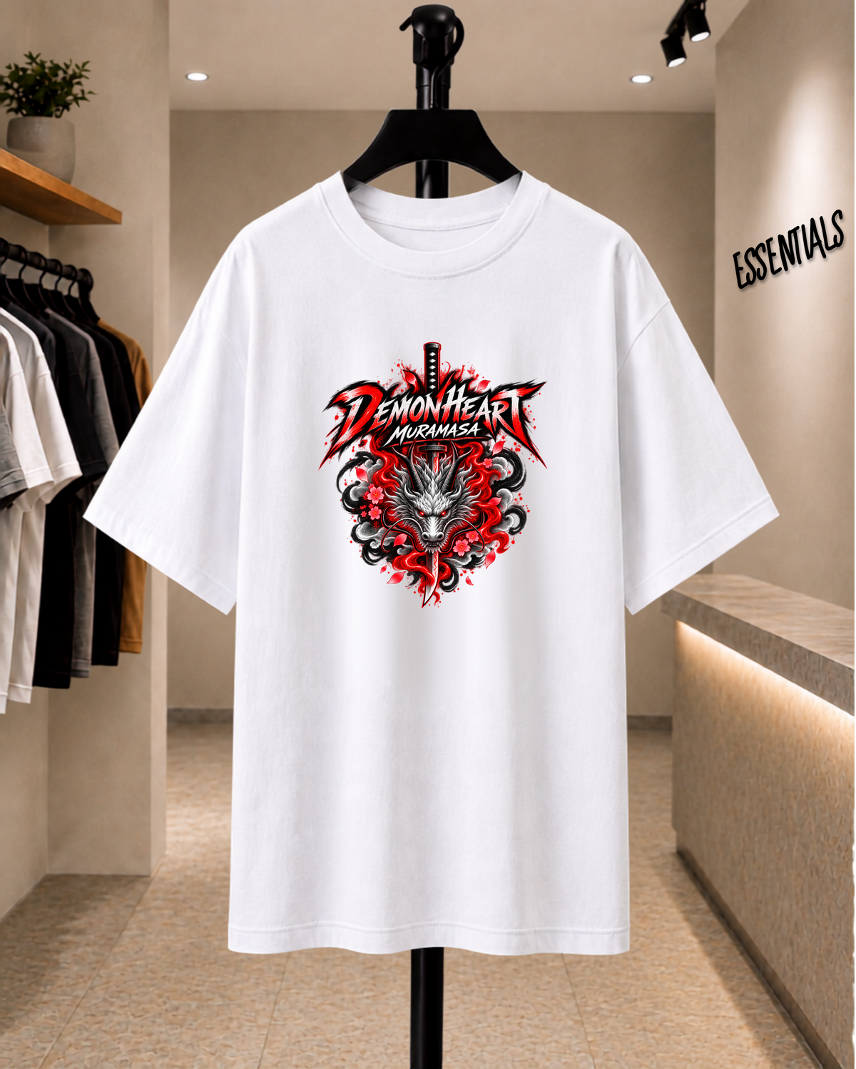 Dragon Blade Oversized Fit T-Shirt
