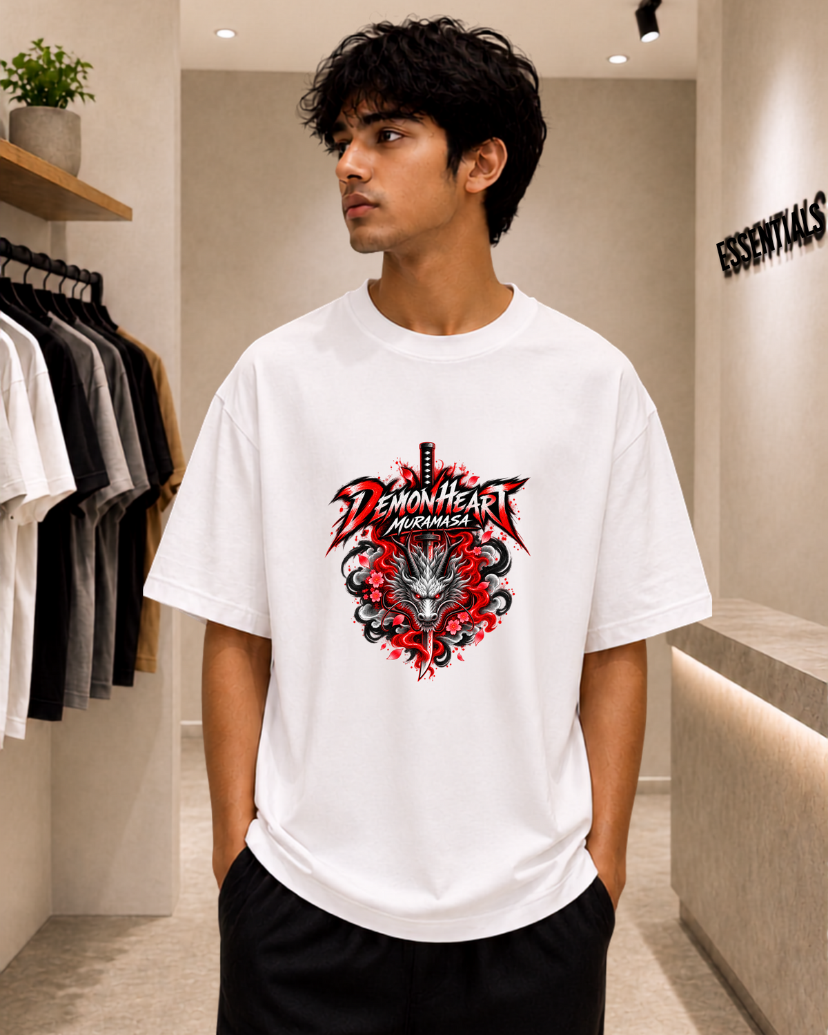 Dragon Blade Oversized Fit T-Shirt
