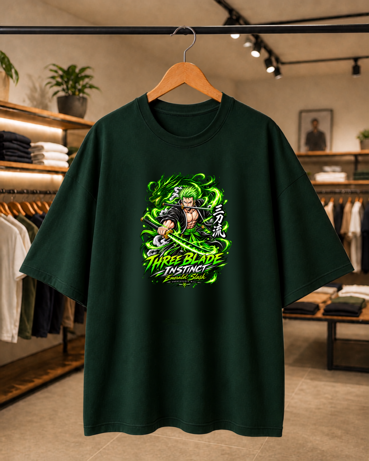 Dragon Fang Zenkai Oversized Fit T-Shirt