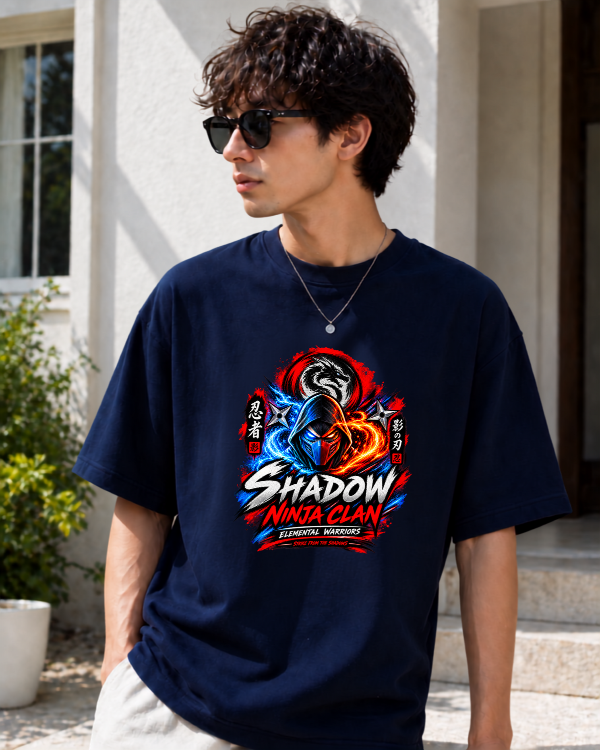 Ninja Force Ascension Oversized Fit T-Shirt