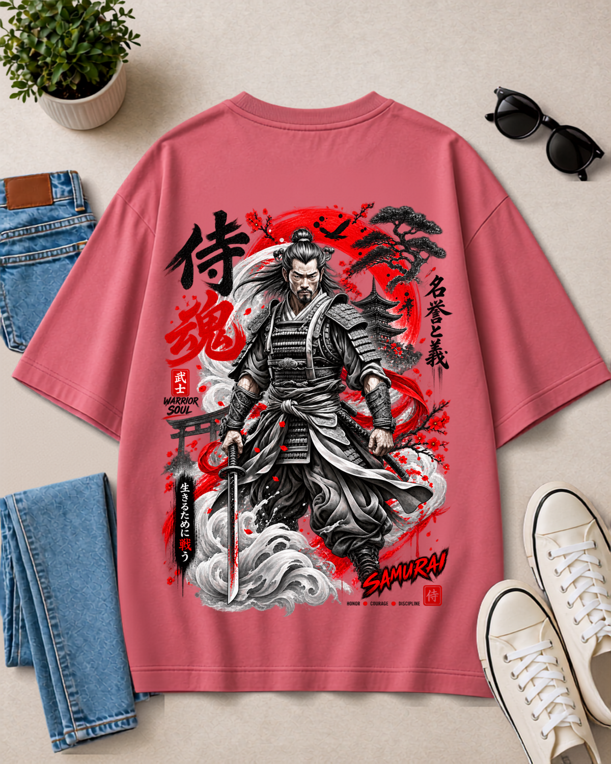 Shogun Spirit Awakening Oversized Fit T-Shirt