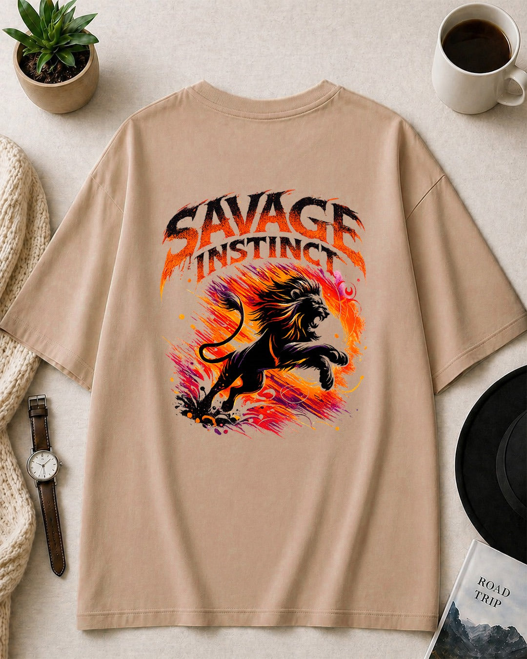 Alpha Rage Oversized Fit T-Shirt