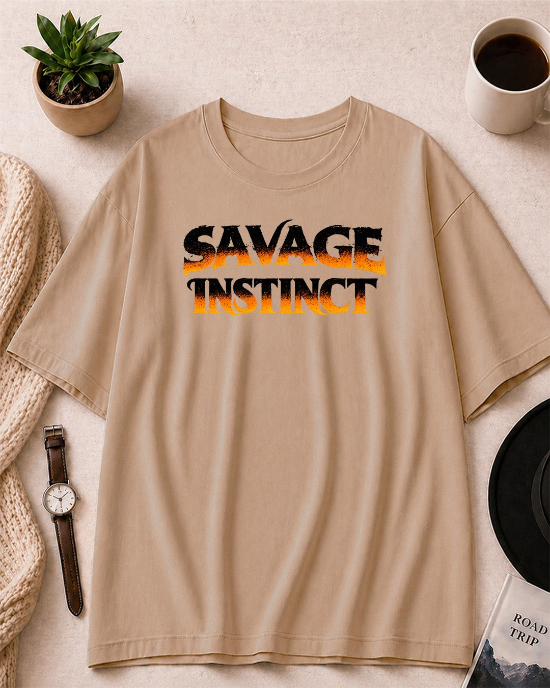 Alpha Rage Oversized Fit T-Shirt