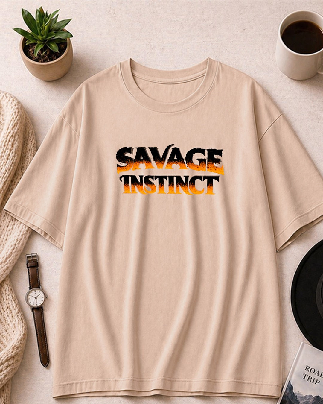 Alpha Rage Oversized Fit T-Shirt