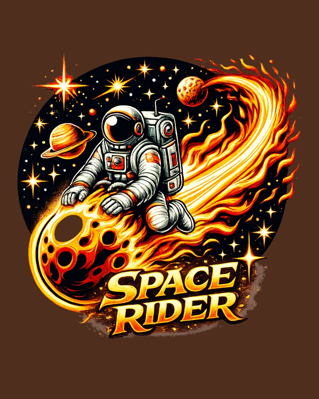 Space Rider Regular Fit T-Shirt