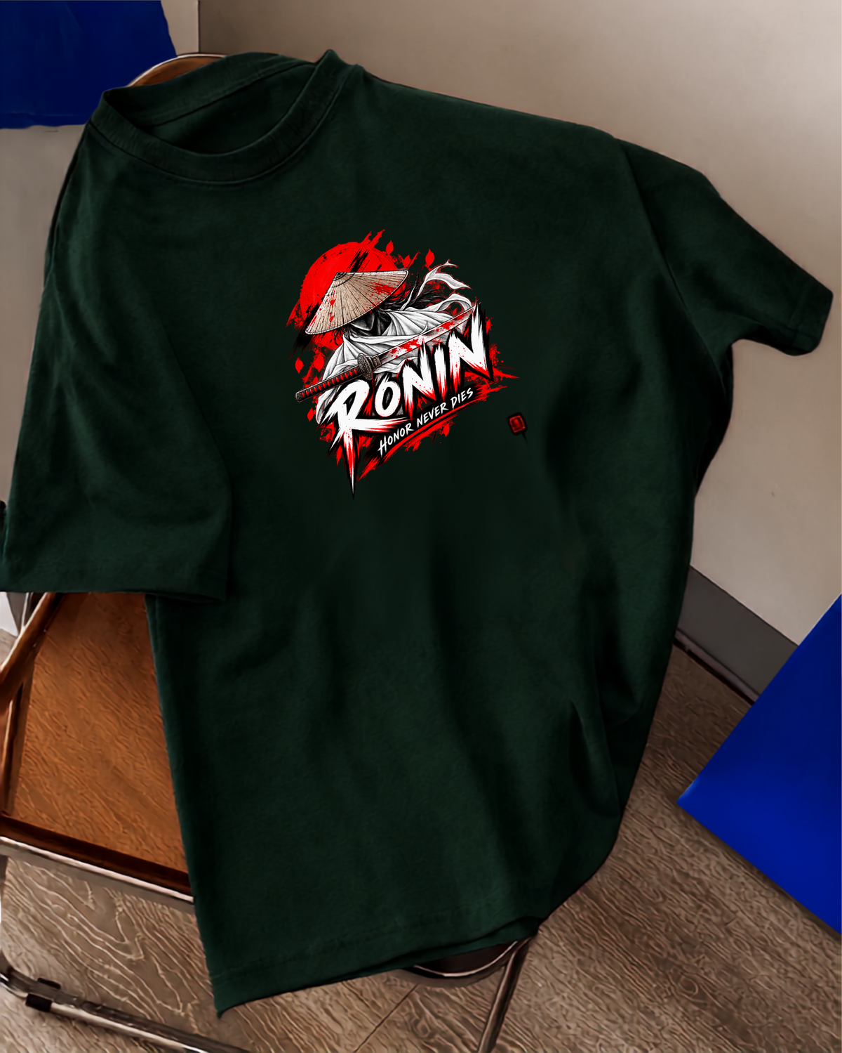 Blood Moon Ronin Oversized Fit T-Shirt