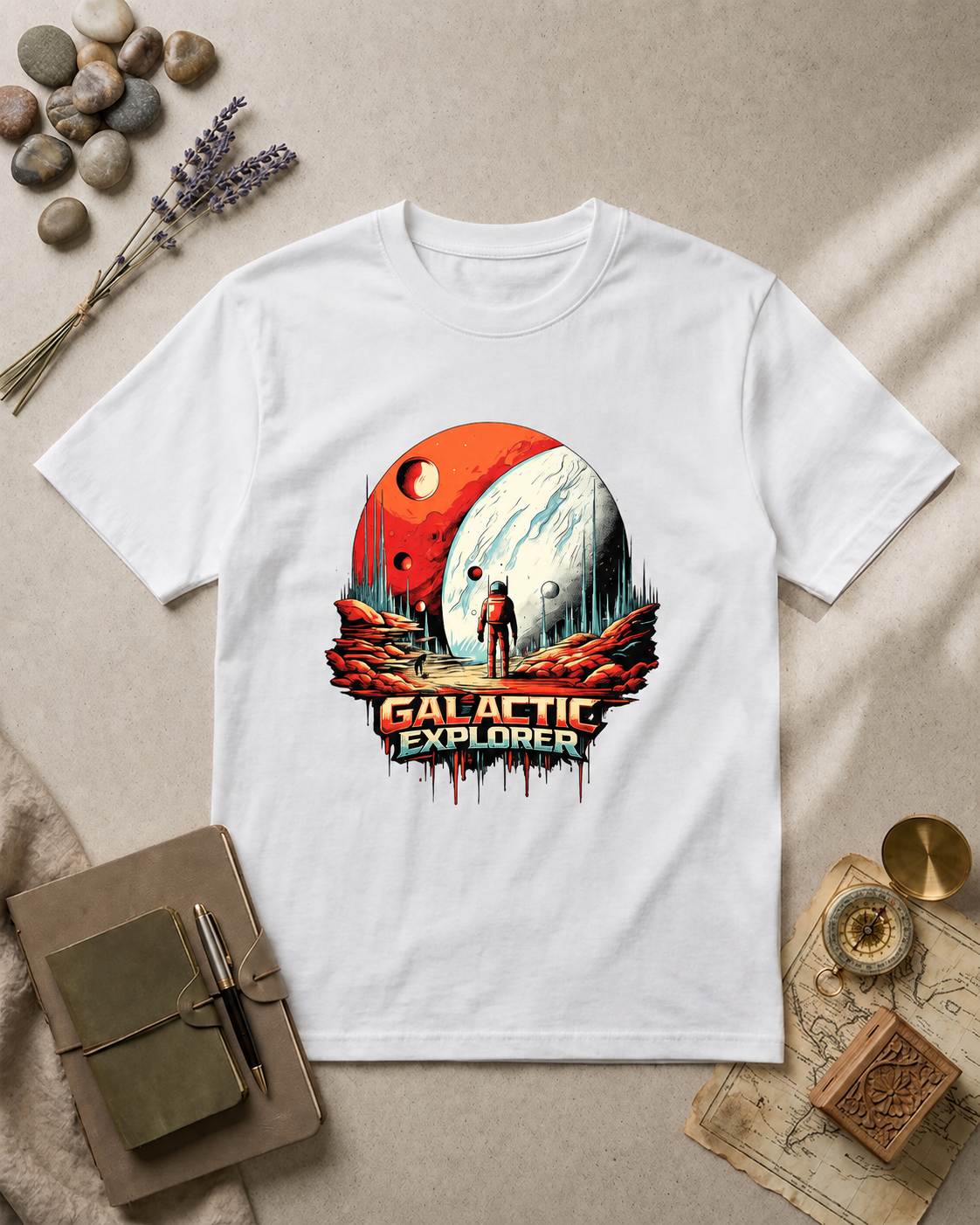Galactic Explorer Regular Fit T-Shirt