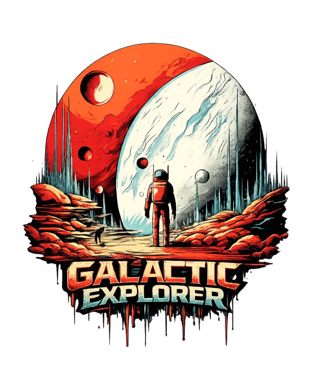 Galactic Explorer Regular Fit T-Shirt