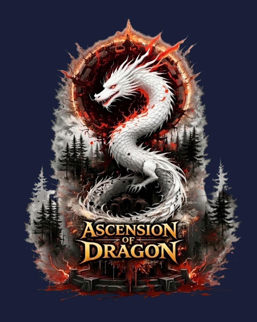 Dragon Ascension Regular Fit T-Shirt