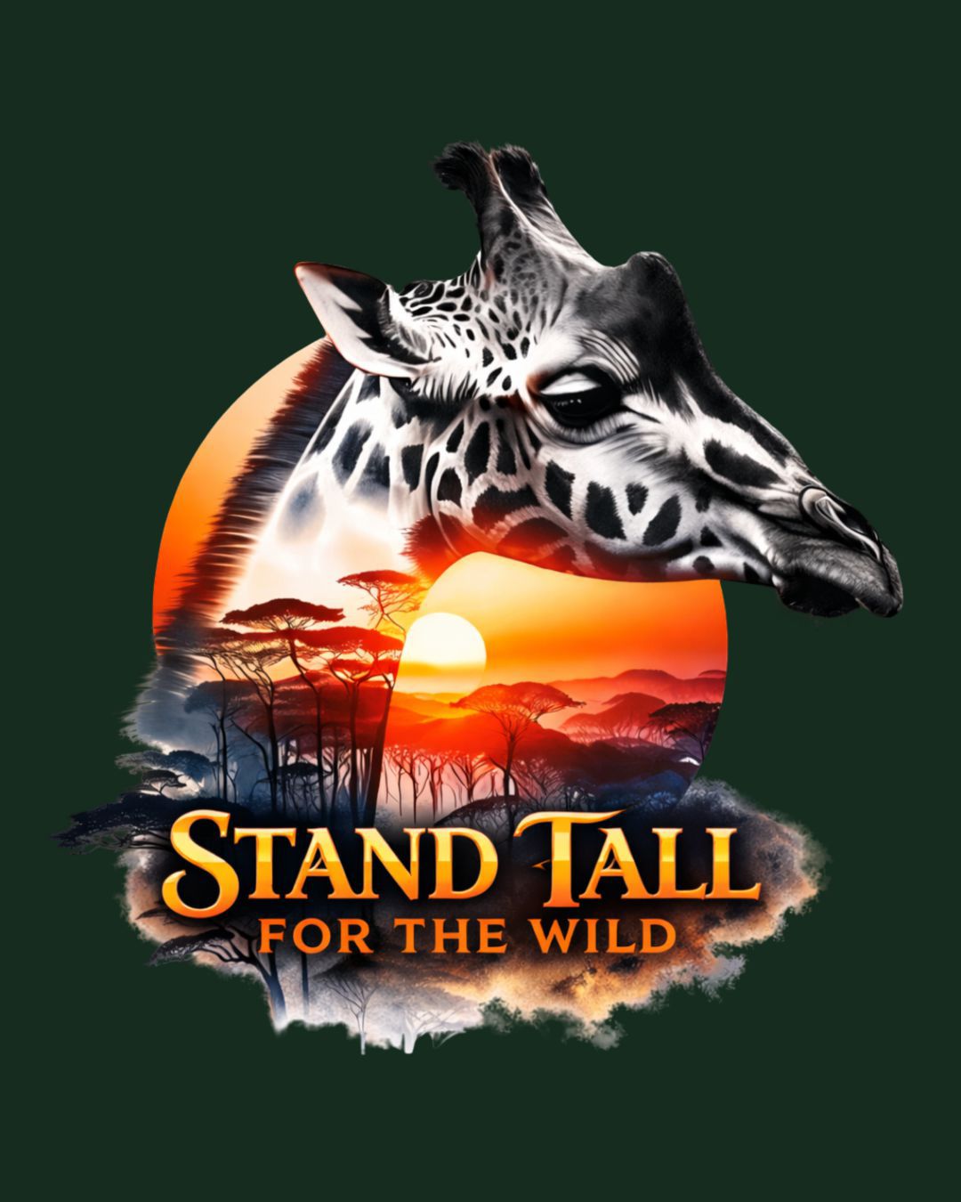 Stand Tall Wild Regular Fit T-Shirt