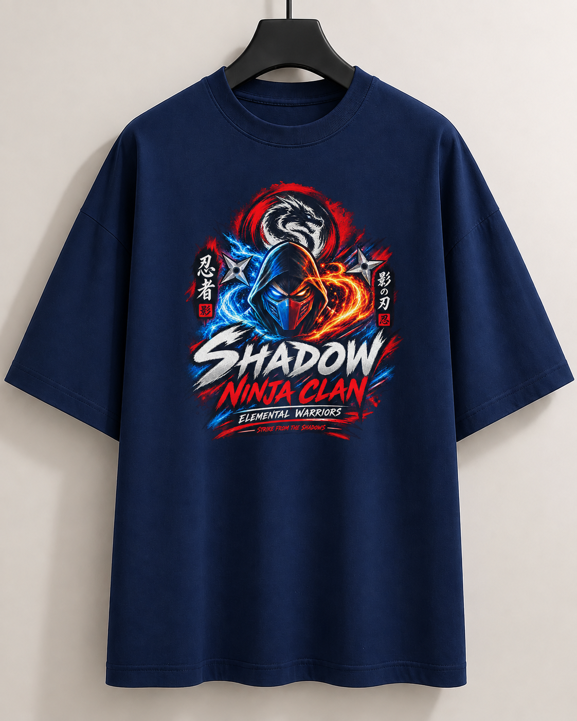 Ninja Force Ascension Oversized Fit T-Shirt