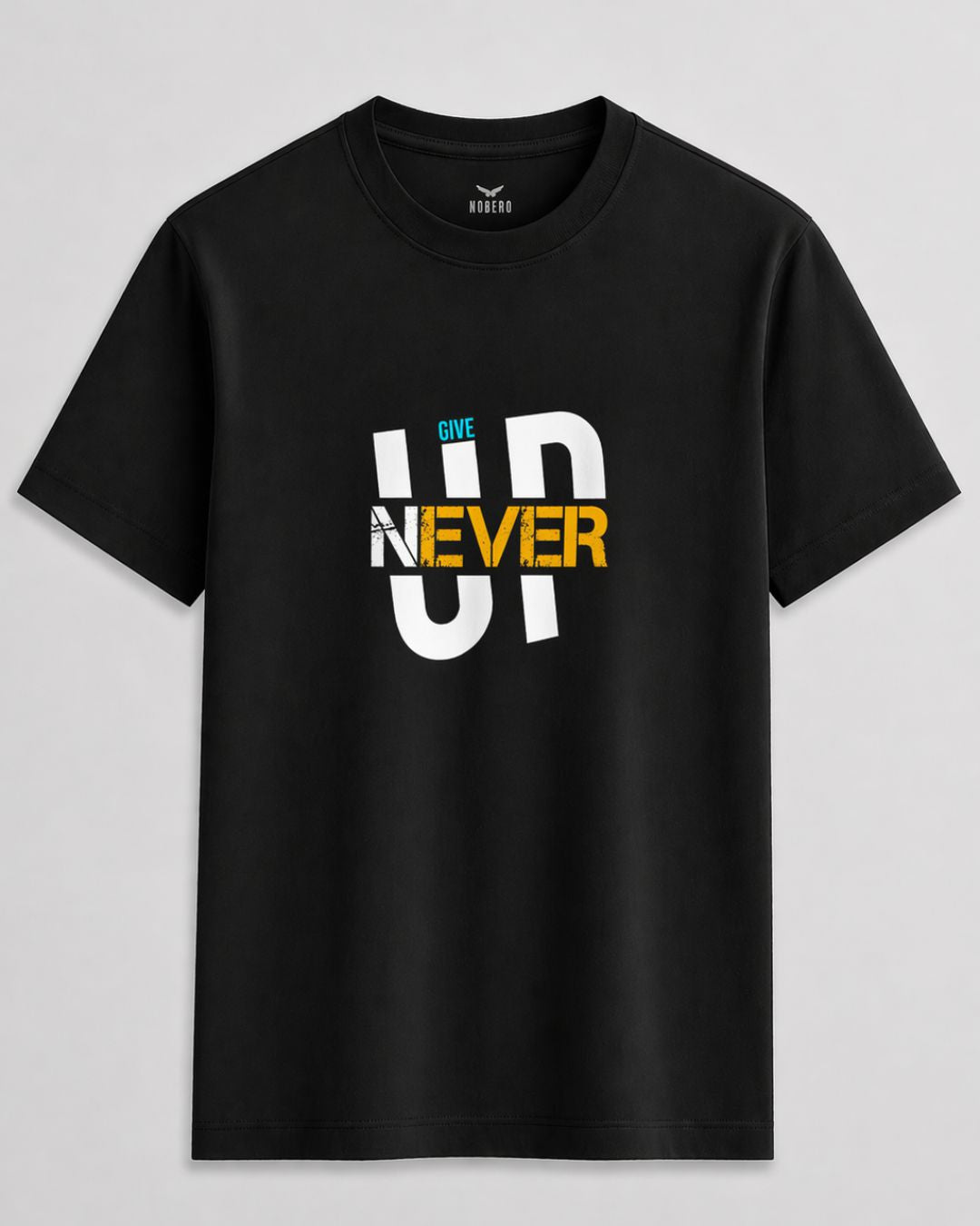 Never Quit Premium Oversized Fit   T-Shirt